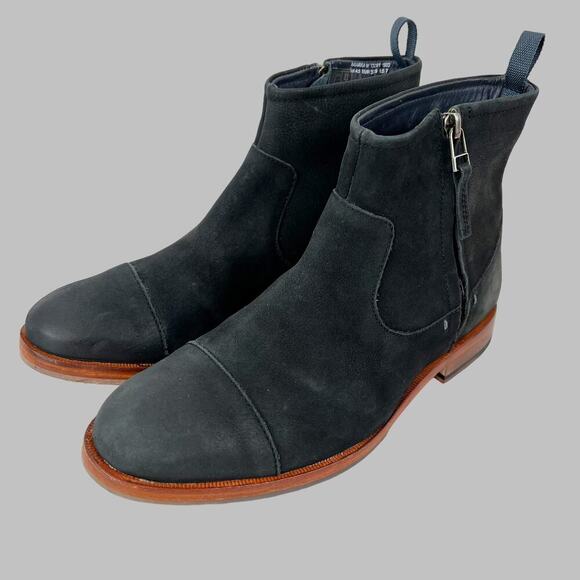 J SHOES The Navarra Ankle Boot in Black Women's Size 7 - Picture 2 of 14